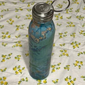 Blue Stainless Steel Water Bottle